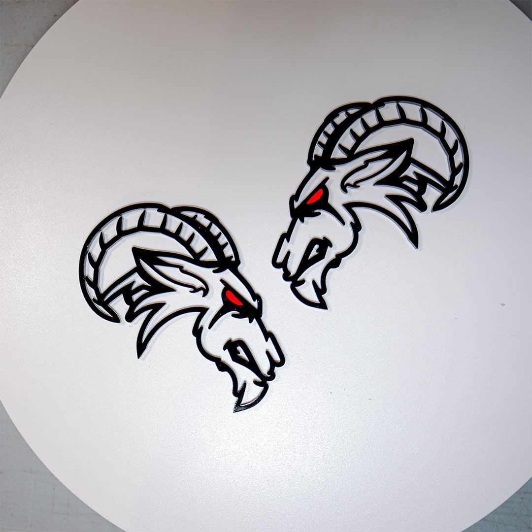 Goat HellGoat V1 Fender Emblems | jmgraphikx